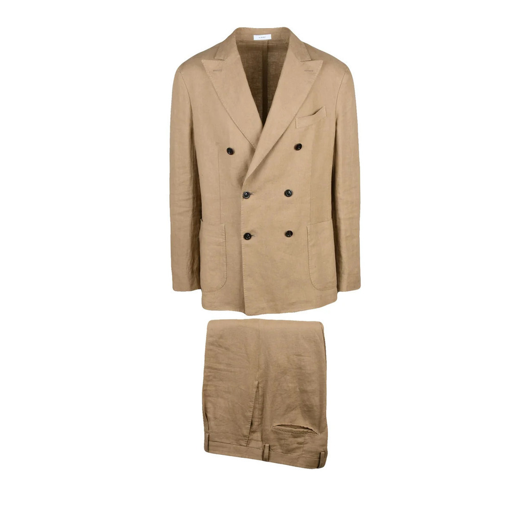 BOGLIOLI Linen Suit - Brown